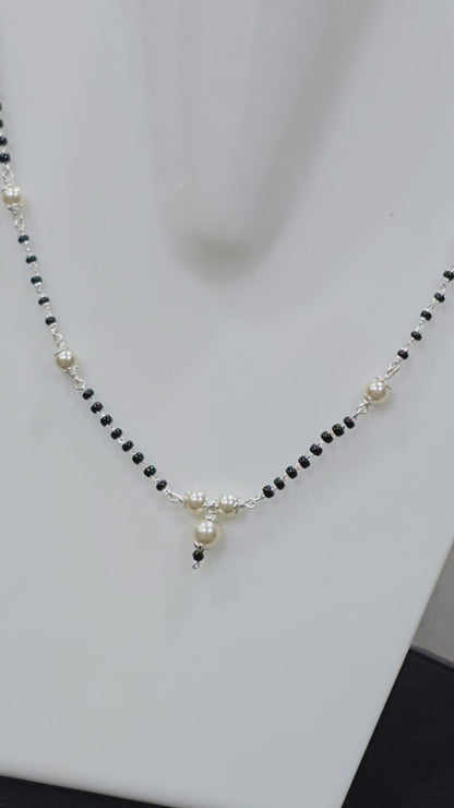 Pure 925 Silver Mangalsutra Chain