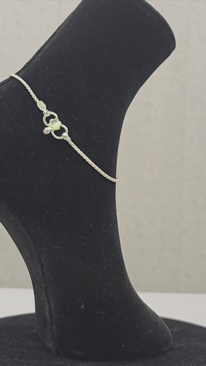 Handcrafted Silver Payal P9
