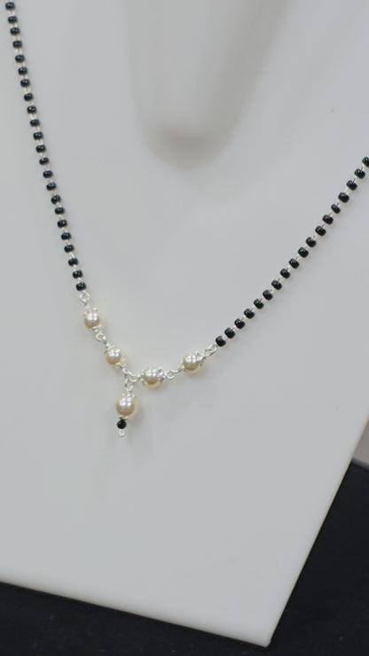 Pure 925 Silver Mangalsutra Chain