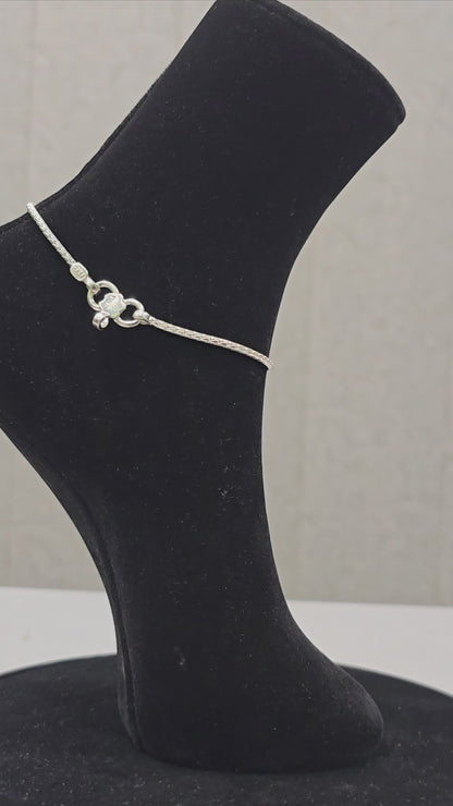 Handcrafted Silver Payal P5