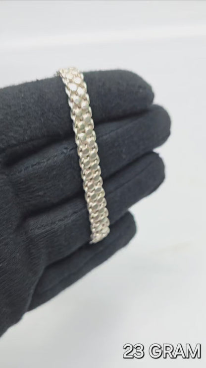 925 Silver Gent's Bracelet 23 gram