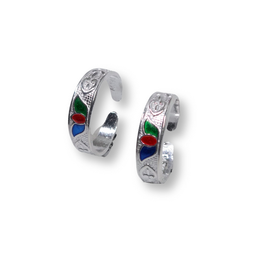 925 SIlver Cloured Toe-ring Bands