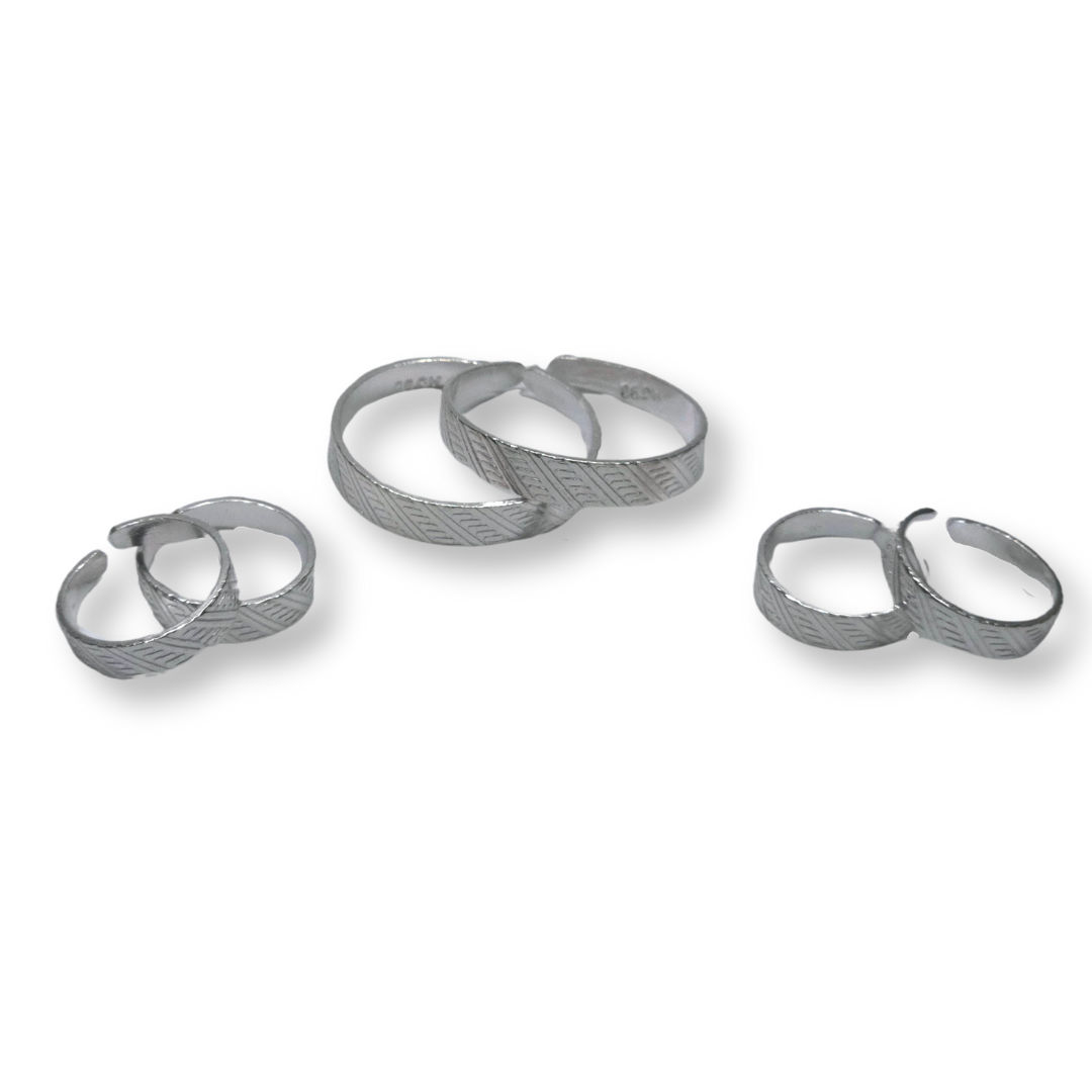 925 Silver Toe-ring Bands
