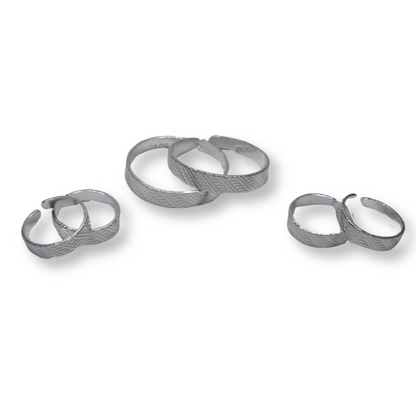 925 Silver Toe-ring Bands